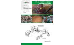 Wood Fiber Production from Wood Chips - Brochure