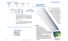 ACCUGAF - Filter Bag - Datasheet