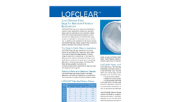 LOFCLEAR - Filter Bags - Datasheet