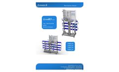 LennRO Tap / Low Brackish Water Reverse Osmosis Systems for 1000 l/h, 1250 l/h, 1500 l/h & 2000 l/h - Brochure