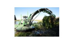 Amphibious multipurpose dredger solutions for vegetation removal sector
