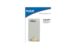 ProSoft - Micro800 SMS - Plug-in Module for OEM`s and Machine Builders Manual