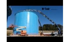 W-Tank Bolted Water Storage Tank - Video