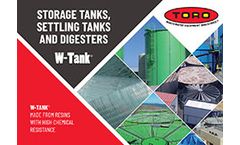 New W-Tank® Storage and Settling Tank Catalogue Now Available