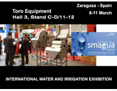 Toro Equipment attends as an exhibitor at Smagua 2016