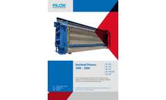 Filox - Model KF 100 to KF 200 - Overhead Presses - Brochure