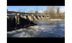 Romney Weir Hydro Power Screw Turbines Video