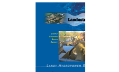 Landustrie LANDY - Hydropower Screw Turbines - Brochure