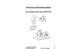LANDY BTP - Dry Installed Pump - Operation & Maintenance Manual