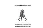 Type Landy DWM & DNM Atex Series - Submersible Mixers - Operation & Maintenance Manual