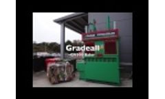 Gradeall GV500 Vertical Baler Video