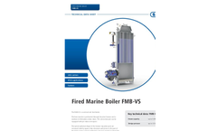 Saacke - Model FMB-VS - Fired Marine Boiler - Brochure