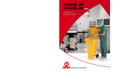P-Henkel - Model ClinicBOXX and ClinicBOXXmax - Healthcare Waste Bins for Medical Wastes Brochure