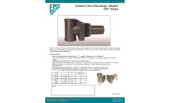 EPG - Model NW Series - Stainless Steel Discharge Adapters - Brochure