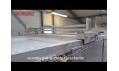 Vacuum Belt Filter, Dewatering of Silica, Total View - Video