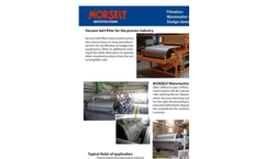 Morselt Vacuum Belt Filter - Brochure