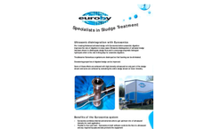 Eurosonics System - Ultrasonic Disintegration of Sludge Brochure (PDF 85 KB)