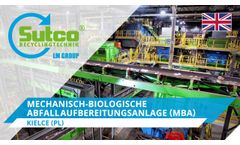 Mechanical-biological treatment plant (MBT), Kielce. Sutco®