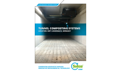 Tunnel composting system