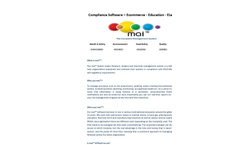 mai™ Management System Compliance Software - Introduction
