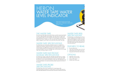 Heron Water Tape Brochure