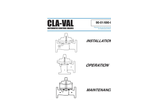 Cla-Val - Model 90-01 & 690-01 - Pressure Reducing Valve - Installation, Operation and Maintenance Manual