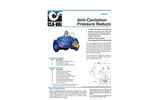 Cla-Val - Model 90-01KO & 690-01KO - Anti-Cavitation Pressure Reducing Valve - Datasheet