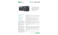 ASCO - Model 8800 - Containerized Resistive Inductive Load Bank - Datasheet