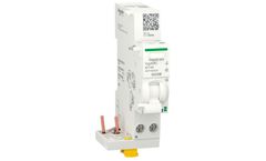 Acti9 VigiARC - Model iDT40, 1P+N, 25A, 30mA, Type A-SI - Active Arc Fault Detection With RCD Add-On Block