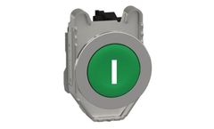 Harmony - Model XB4 - Push Button Flush Mounted, Metal, Green