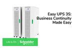 Avoid Costly Downtime with Square D Easy UPS 3S 208V - Video