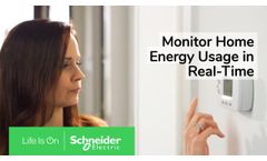 How to Save Energy with Wiser Energy: Residential Home Power Monitor - Schneider Electric - Video