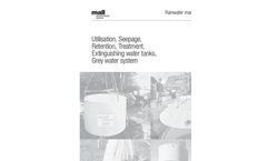 Rainwater Management Technical Data