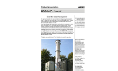 HOFGAS - Model Lowcal - Gas Flare for Low Calorific Gas Brochure