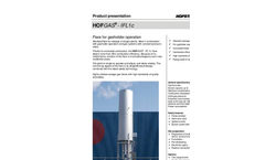 HOFGAS - IFL1c - Flare For Gasholder Operation Brochure