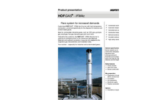 HOFGAS - Model IFM4c - Customised Industrial Gas Flare System Brochure