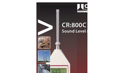 Cirrus - Model CR:800C Series - Data Logging Sound Level Meters - Brochure