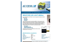 AC-CESS - Model 5000m - Miniature LED Light Brochure