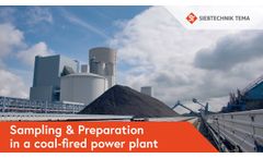 Sampling & Preparation in a coal-fired power plant
