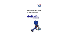 Systec - Model Deltafit - Air Flow Regulation System - Datasheet