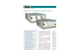 Model 2340 - Single Channel High Voltage Precision Power Amplifier Brochure