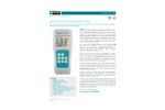 TEGAM 911/912B Thermocouple Thermometer - Datasheet