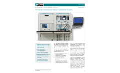 PM Series Microwave Power Calibration System - Datasheet