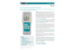 TEGAM - Model 911/912B - Dual Channel Handheld Digital Thermometer - Datasheet