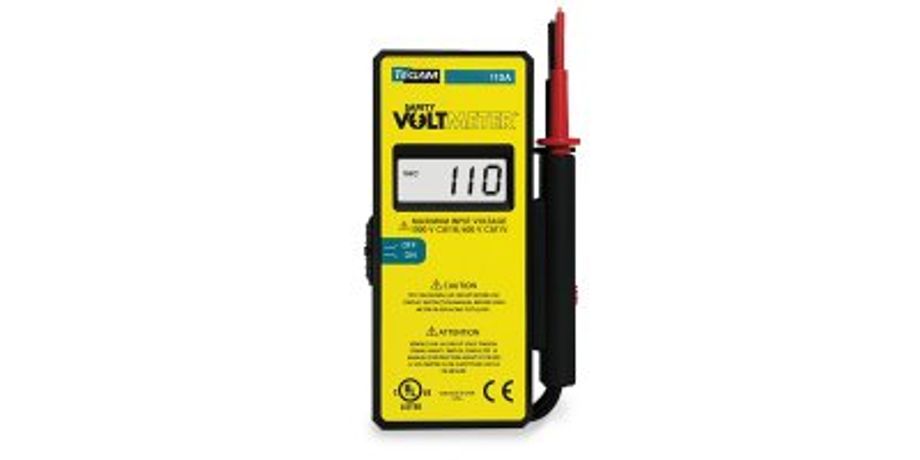 Model 110A - 1000 V AC/DC Safety Voltmeter