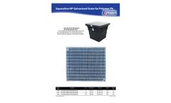 Squareline HP Galvanised Grate for Polymer Pit - Datasheet