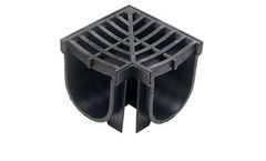 EasyDRAIN - Model 83330 - Corner with Polymer Grate