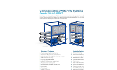Commercial Sea Water Reverse Osmosis SWC Series