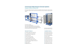 RO-300 Series - Commercial Reverse Osmosis Systems -  Brochure