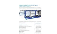 Industrial Reverse Osmosis Systems RO-500 Series